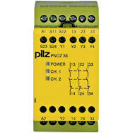 Реле безопасности PNOZ X – E-STOP, защитная дверь, световая решетка - PNOZ X6 24VAC 24VDC 3n/o - 774729