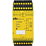Реле безопасности PNOZX – Контроль двуручного управления - P2HZ X1P C 115VAC 3n/o 1n/c 2so - 787435