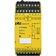 Реле безопасности PNOZX – Контроль двуручного управления - P2HZ X1P 24VAC 3n/o 1n/c 2so - 777330