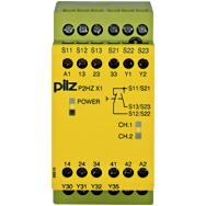 Реле безопасности PNOZX – Контроль двуручного управления - P2HZ X1 240VAC 3n/o 1n/c - 774439