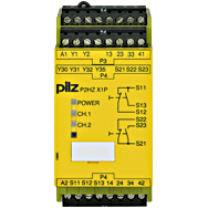 Реле безопасности PNOZX – Контроль двуручного управления - P2HZ X1P 120VAC 3n/o 1n/c 2so - 777436