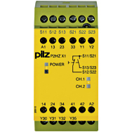 Реле безопасности PNOZX – Контроль двуручного управления - P2HZ X1 115VAC 3n/o 1n/c - 774435