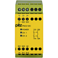 Реле безопасности PNOZ X – E-STOP, защитная дверь, световая решетка - PNOZ X2C 24VAC/DC 2n/o - 774304