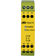 Реле безопасности PNOZ X – E-STOP, защитная дверь, световая решетка - PNOZ X7 115VAC 2n/o - 774054