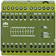Реле безопасности PNOZ X – E-STOP, защитная дверь, световая решетка - PNOZ 10 48VAC 6n/o 4n/c - 774002
