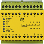 Реле безопасности PNOZ X – E-STOP, защитная дверь, световая решетка - PNKL 230VAC/24VDC - 474127