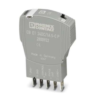 Электронный защитный выключатель - CB E1 24DC/2A S-C P - 2800923