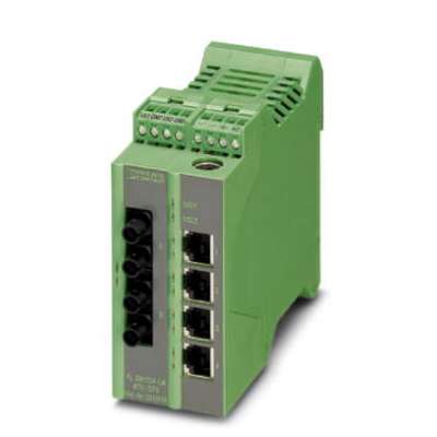 Industrial Ethernet Switch - FL SWITCH LM 4TX/2FX SM ST-E - 2989938