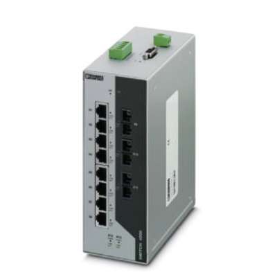 Industrial Ethernet Switch - FL SWITCH 4008T-2GT-3FX SM - 2891160