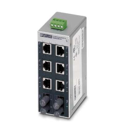 Industrial Ethernet Switch - FL SWITCH SFN 6TX/2FX ST - 2891411