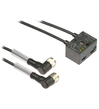 AS-Interface sensor/actuator module VBA-2E1A-G10-ZAL/E2L-1M-2V1-W