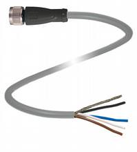 Cable socket, shielded V15-G-2M-PUR-ABG