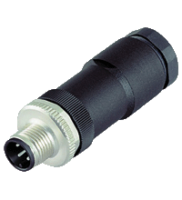 Field-attachable male connector V1S-G-DUO-PG11