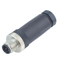 Field-attachable male connector V15S-G-PG7