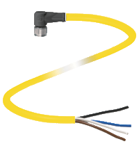 Female connector V31-WM-YE5M-PVC-U