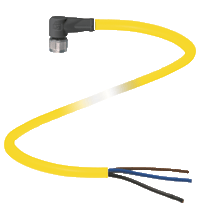 Female connector V3-WM-YE5M-PVC-U