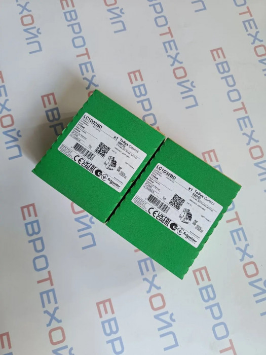 Пускатель магнитный 32А катушка управления 24В DС 1НО+1НЗ LC1D LC1D32BD Schneider Electric