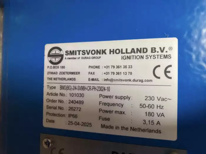 SMITSVONK HOLLAND BWO(BG)-2/4-SV98H-CR-PH-23024-10