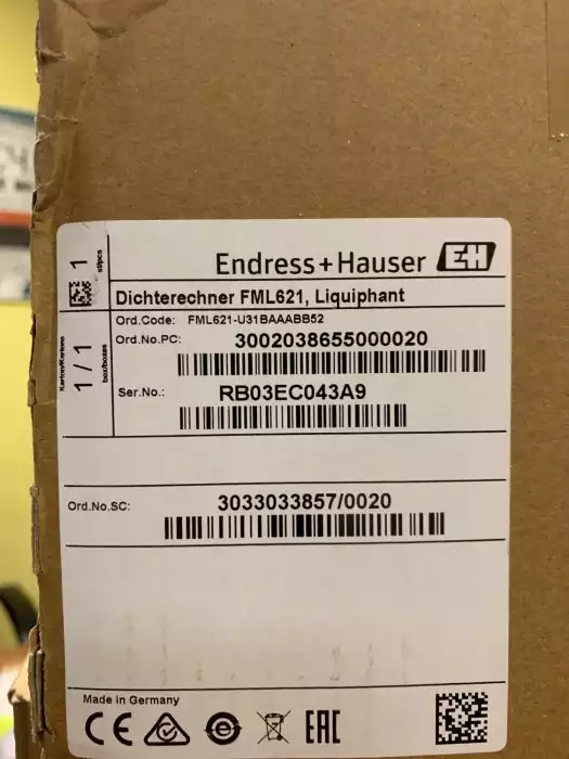 Endress+Hauser FML621-U31BAAABB52