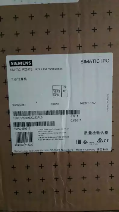SIEMENS IPC547E 1P6ES76604DC282AL0