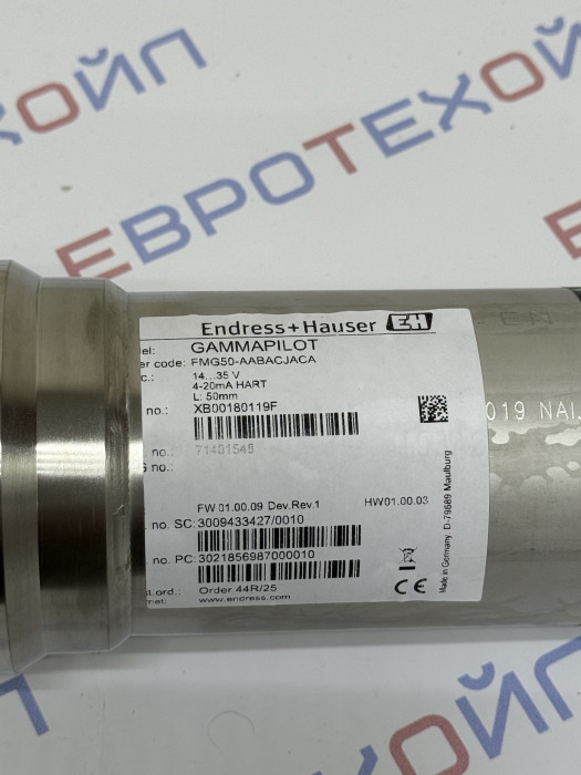 Endress+Hauser GAMMAPILOT FMG-AABACJACA