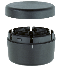 Stack light terminal base VAZ-CLAMP-70MM-90°