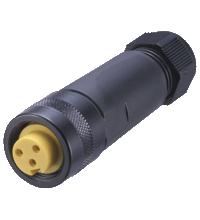 Female cordset, field attachable V93-G