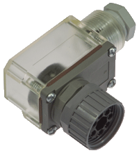 Female cordset, field attachable V7-W