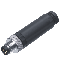 Field-attachable male connector V31S-GM