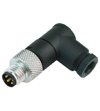 Field-attachable male connector V3S-WM