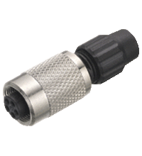 Female cordset, field attachable V34-G