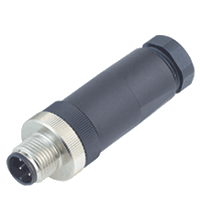 Field-attachable male connector V17S-G-PG9
