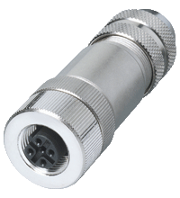 Female cordset, field attachable V15-G-ABG-PG9