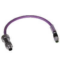 Terminal cable ICZ-2T/TR-0,2M-PUR ABG-V15B-G