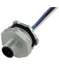 Male receptacle 1/2' NPT-V1-G-S-1M