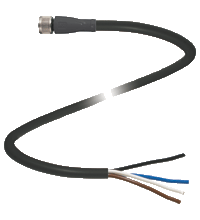 Female connector V31-GM-BK10M-PUR-U