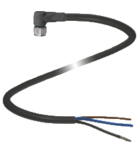 Female connector V3-WM-BK10M-PUR-U