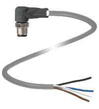Cable connector V1S-W-10M-PUR