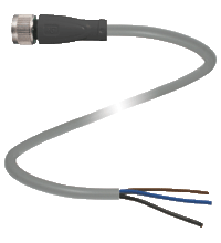 Female connector V11-G-2M-PVC