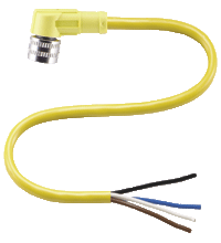 Female connector V1-W-YE2M-PUR-H/S
