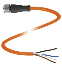 Female connector V1-G-OR8M-POC