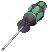 Screwdriver Schraubendreher 0,5 x 3,0 mm