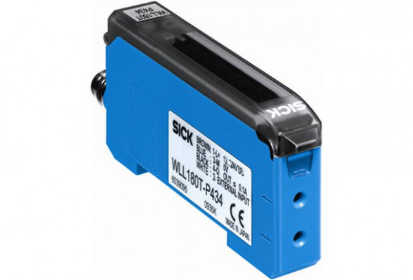 WLL180T, Fiber-optic photoelectric sensor - WLL180T-M434 - 6039101