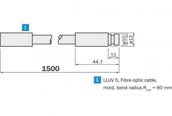 Fibre-optic cables - LLUV5-1500 - 2008437