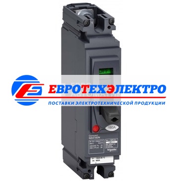 Schneider Electric 1П Автоматический выключатель NSX160N 125A AC/DC (арт.LV438679)