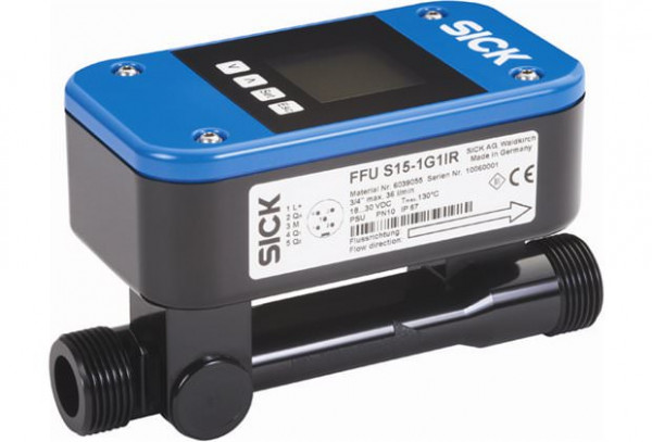 Ultrasonic flowmeter - FFUS20-1C1IO - 6049061