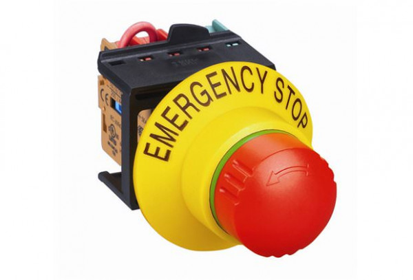 Emergency stop pushbuttons, ES21, Complete device - ES21-SB14G1 - 6053944