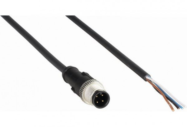 Plug connectors and cables / Connecting cable (male connector-open) - STL-1204-G02MC - 6028077