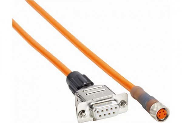 Plug connectors and cables / connection cables with female connector and female connector - DSL-8D04-G02M - 2023695