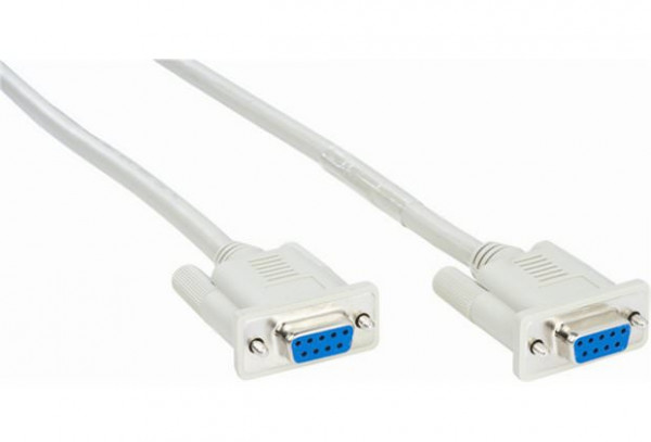 Plug connectors and cables / Connection cable (female connector-female connector) - Data connection cable (RS-232) to PC - 2014054